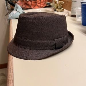 Gray Checkered Rivington & Mott Fedora